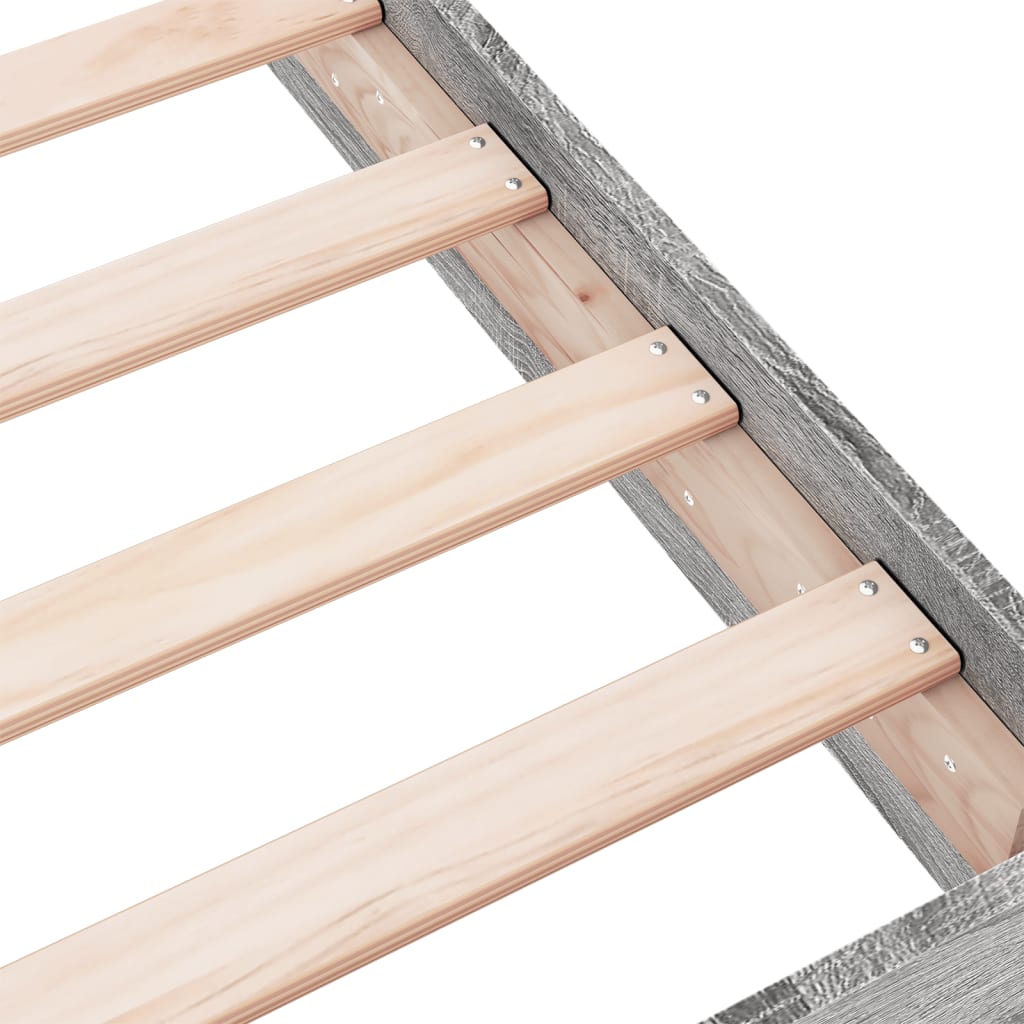 Giroletto Grigio Sonoma 90x200 cm in Legno Multistrato 842068