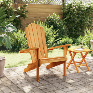 Sedia Adirondack da Giardino 77x78x95 cm Legno Massello di Teak 4008081