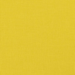 vidaXL Divano a 3 Posti con Cuscini Giallo Chiaro 210 cm in Tessuto
