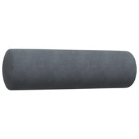 Set di Divani 4 pz con Cuscini e Rinforzi Grigio Scuro Velluto 3278382