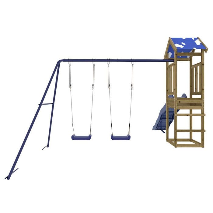 Set da Gioco da Esterno in Legno di Pino Impregnato 3278958