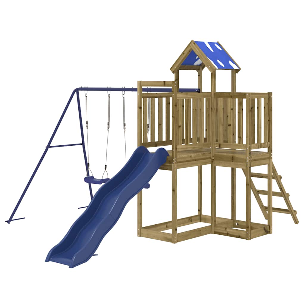 Set da Gioco da Esterno in Legno di Pino Impregnato 3278979