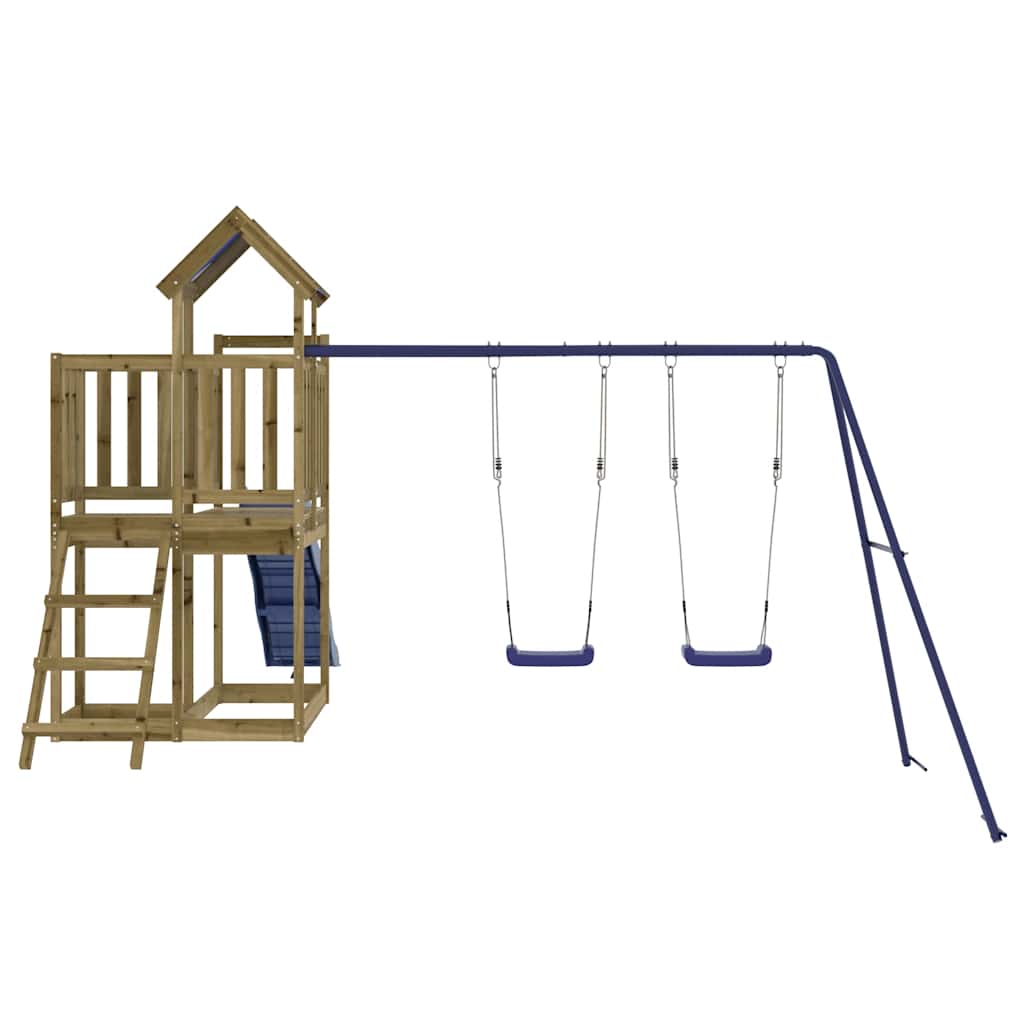 Set da Gioco da Esterno in Legno di Pino Impregnato 3278979