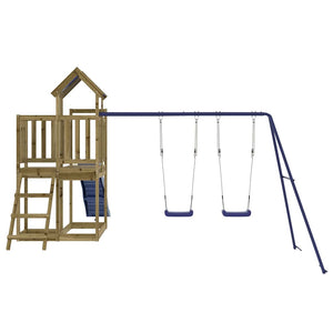 Set da Gioco da Esterno in Legno di Pino Impregnato 3278979