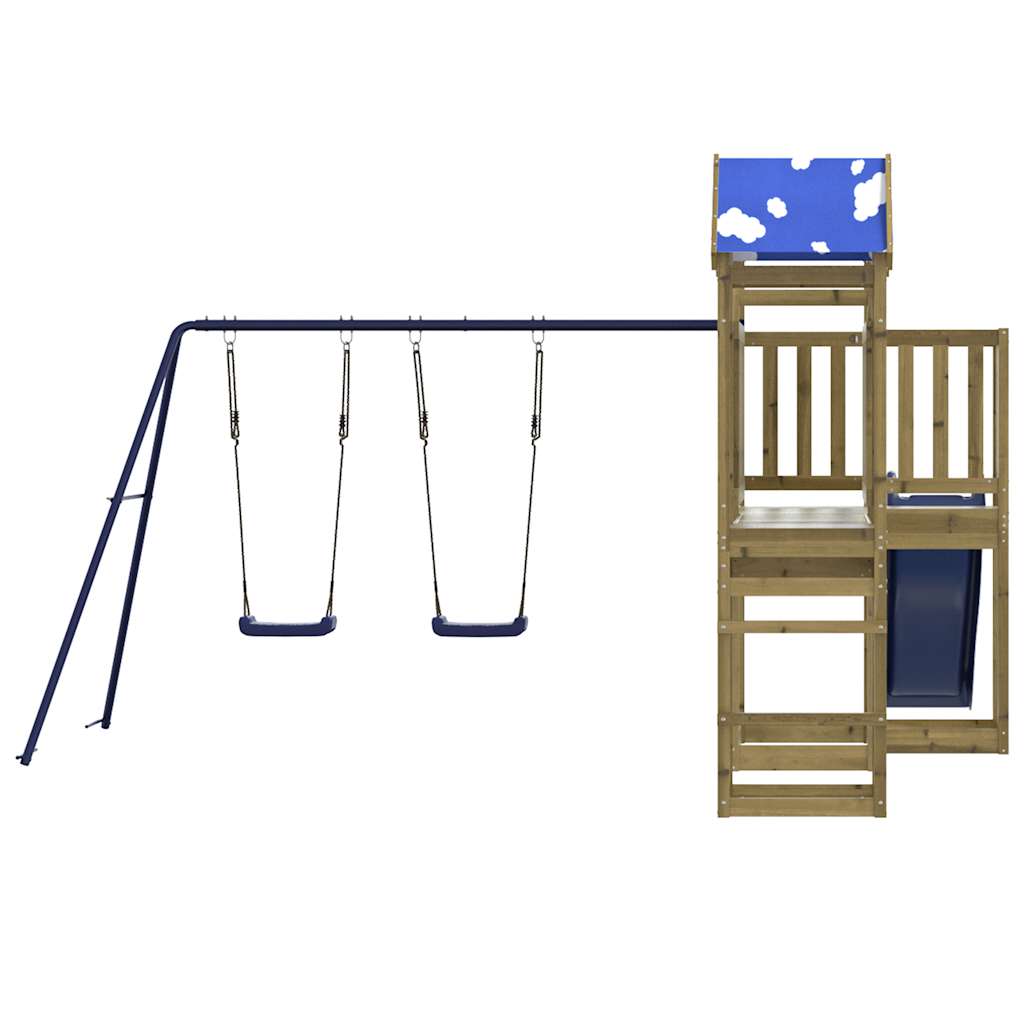 Set da Gioco da Esterno in Legno di Pino Impregnato 3278985