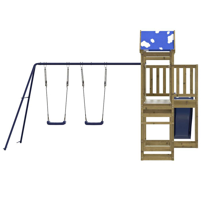 Set da Gioco da Esterno in Legno di Pino Impregnato 3278985