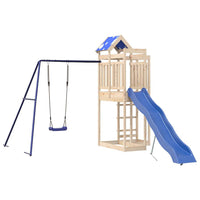 Set da Gioco da Esterno in Legno Massello di Pino 3278998