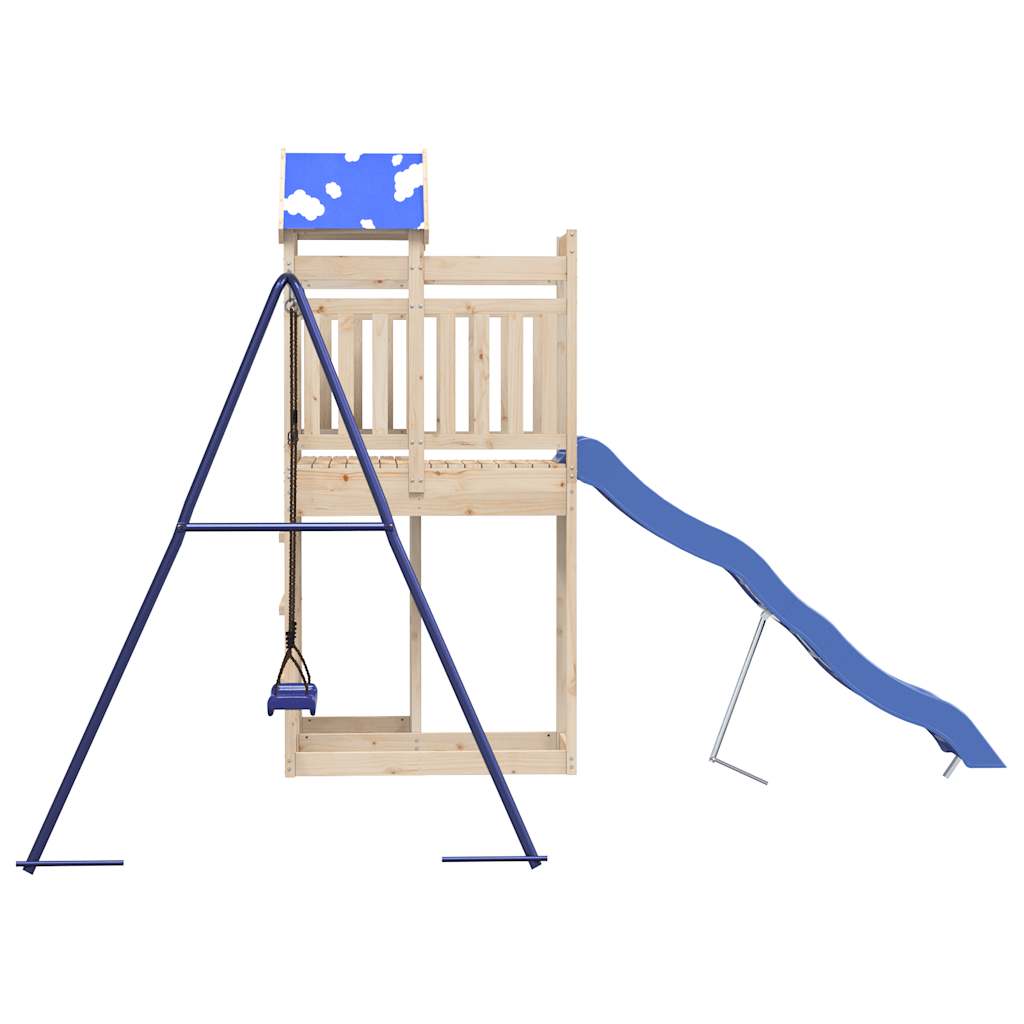 Set da Gioco da Esterno in Legno Massello di Pino 3278998