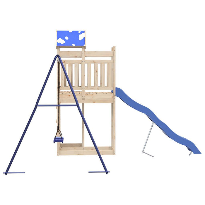 Set da Gioco da Esterno in Legno Massello di Pino 3278998