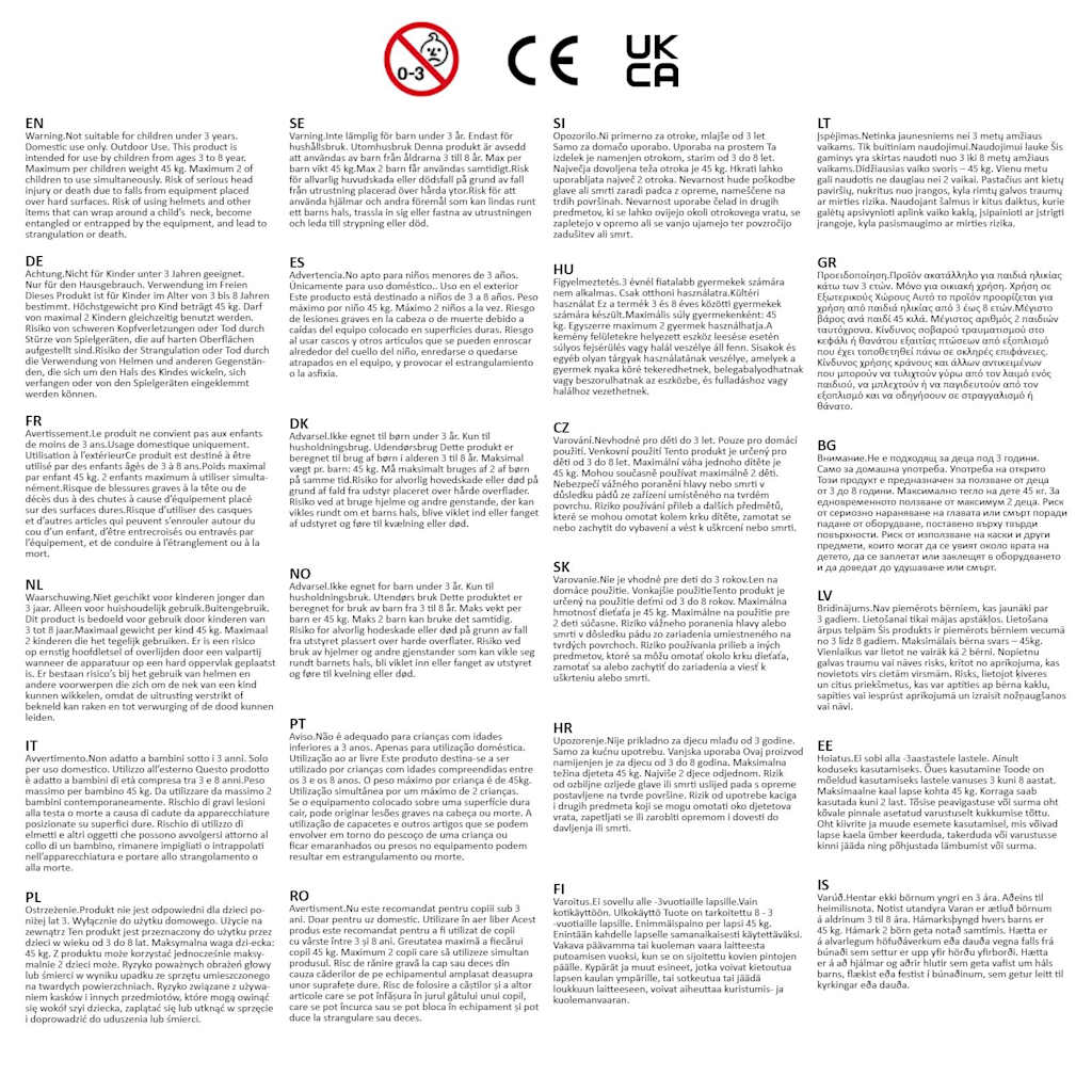 Set da Gioco da Esterno in Legno Massello di Douglas 3279011