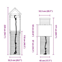 Set da Gioco da Esterno in Legno Massello di Douglas 3279092