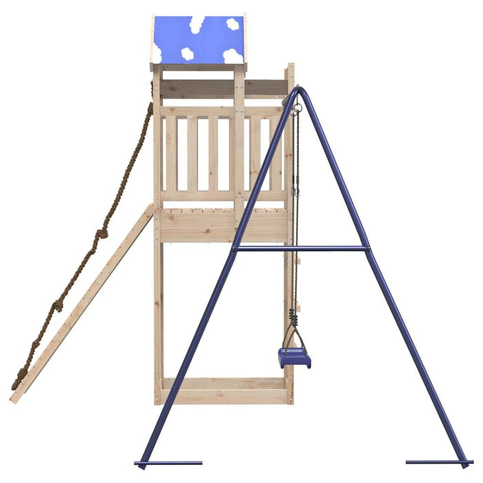 Set da Gioco da Esterno in Legno Massello di Pino 3279094