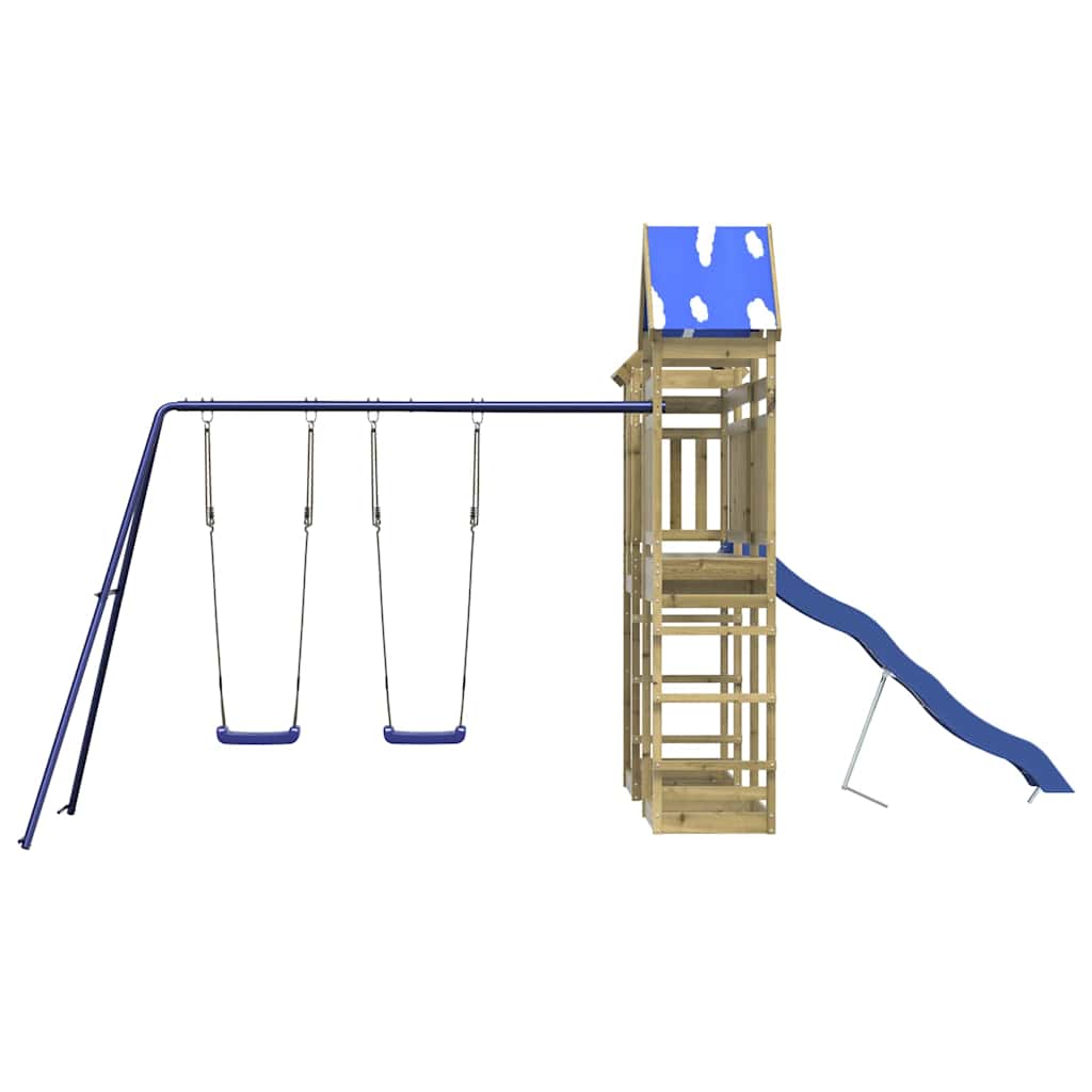 Set da Gioco da Esterno in Legno di Pino Impregnato 3279129