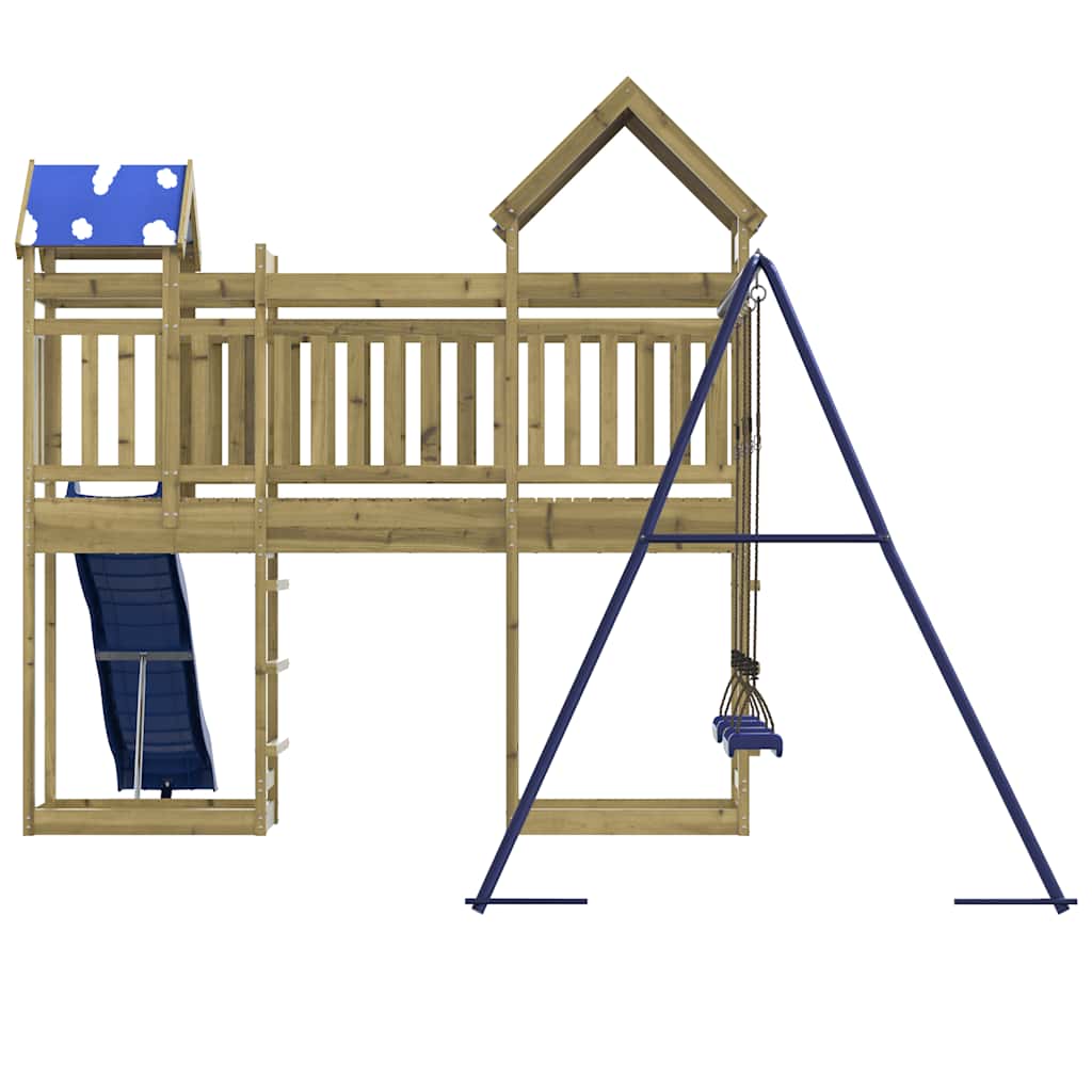 Set da Gioco da Esterno in Legno di Pino Impregnato 3279129