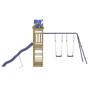 Set da Gioco da Esterno in Legno di Pino Impregnato 3279129