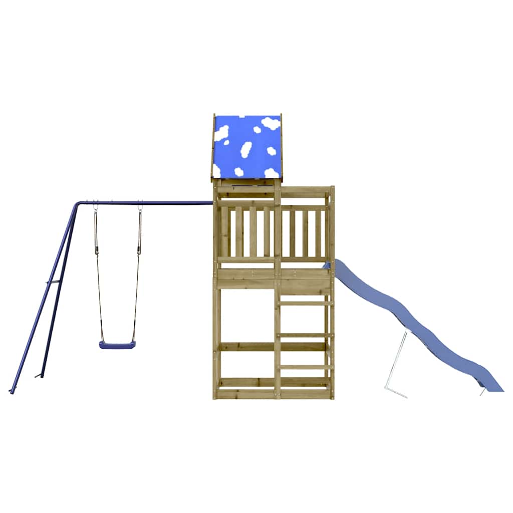 Set da Gioco da Esterno in Legno di Pino Impregnato 3279216