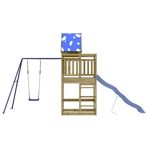 Set da Gioco da Esterno in Legno di Pino Impregnato 3279216