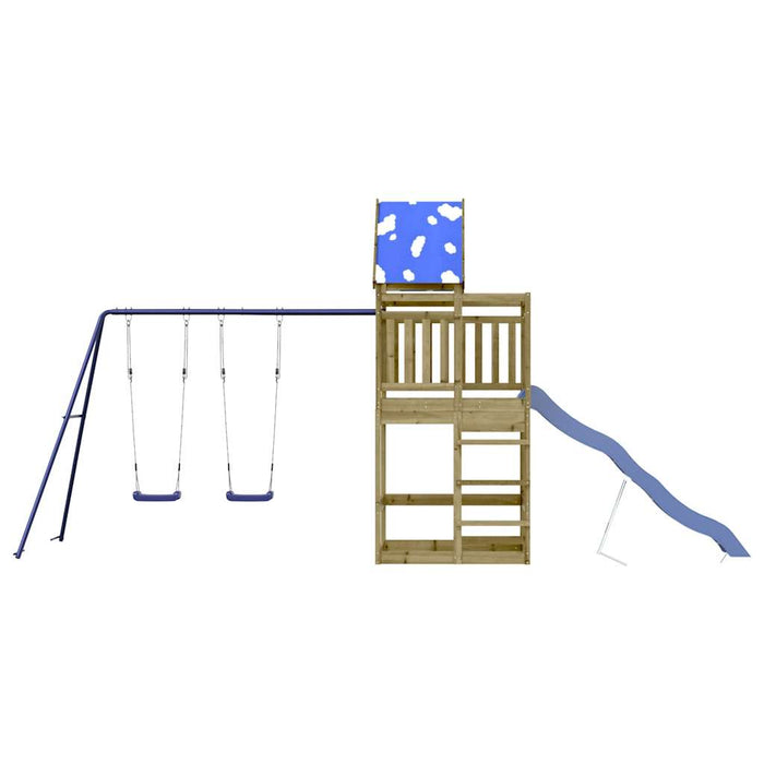 Set da Gioco da Esterno in Legno di Pino Impregnato 3279219