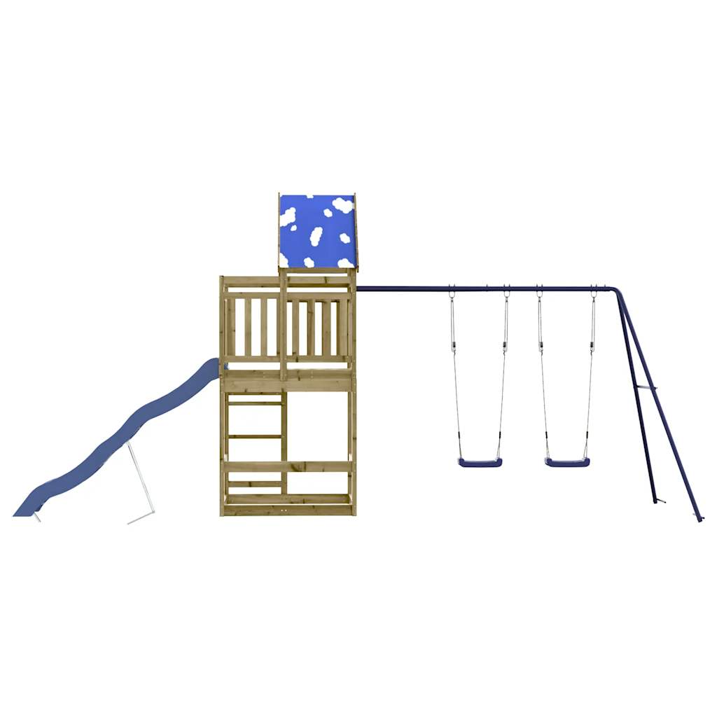 Set da Gioco da Esterno in Legno di Pino Impregnato 3279219