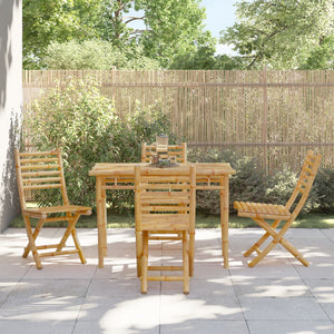 Set da Pranzo da Giardino 5 pz in Bambù 3278520
