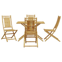 Set da Pranzo da Giardino 5 pz in Bambù 3278528