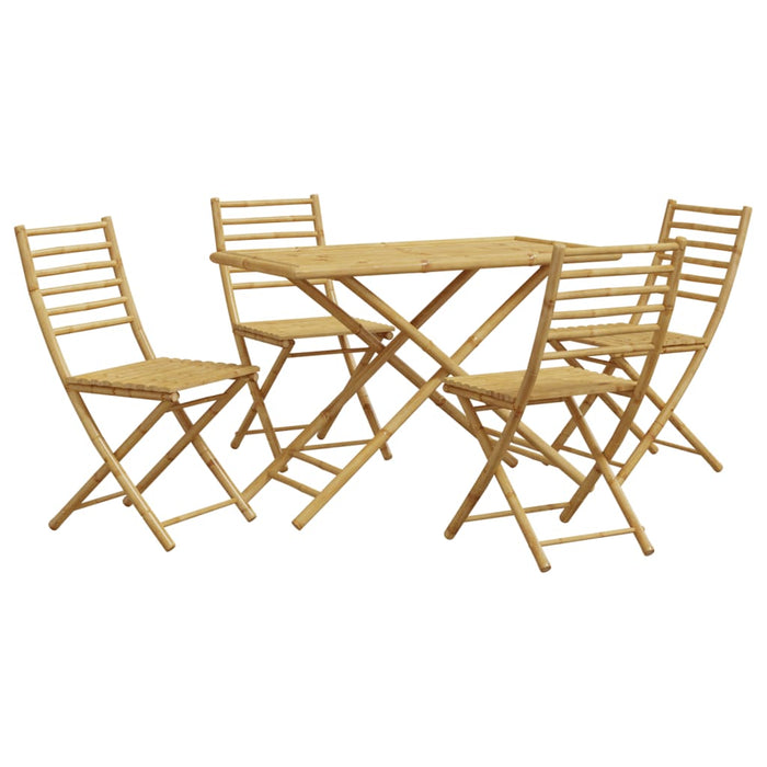 Set da Pranzo da Giardino 5 pz in Bambù 3278530