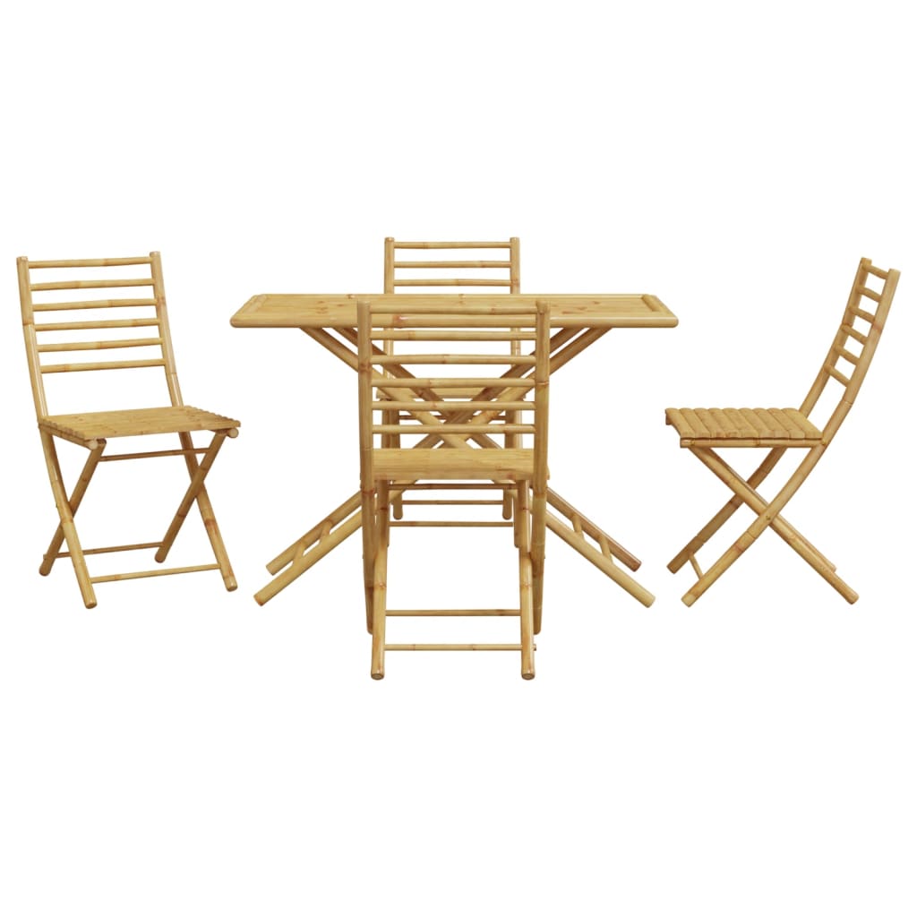 Set da Pranzo da Giardino 5 pz in Bambù 3278530