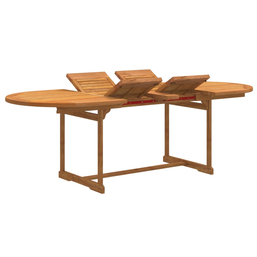 Set Pranzo da Giardino 9pz Legno Massello di Acacia e Textilene 3279263