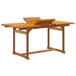 Set Pranzo da Giardino 7pz Legno Massello di Acacia e Textilene 3279269