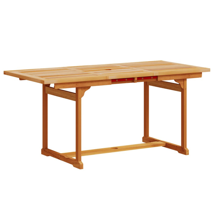 Set Pranzo da Giardino 7pz Legno Massello di Acacia e Textilene 3279325