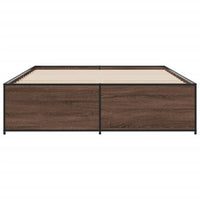 Giroletto Rovere Marrone 140x200cm in Legno Multistrato Metallo 3279891