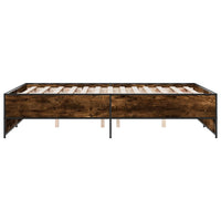 Giroletto Rovere Fumo 135x190 cm in Legno Multistrato Metallo 3279904