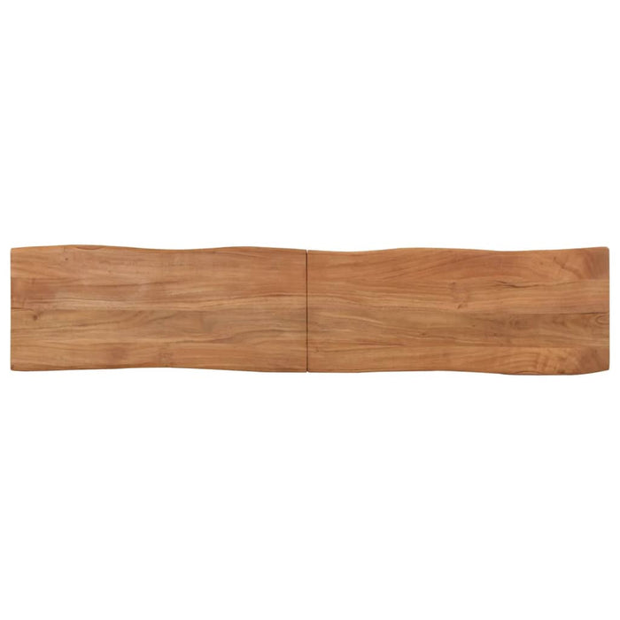 vidaXL Panca 160 cm in Legno Massello di Acacia e Acciaio