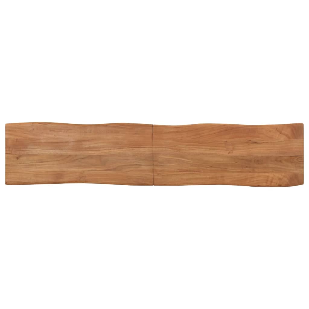 vidaXL Panca 160 cm in Legno Massello di Acacia e Acciaio