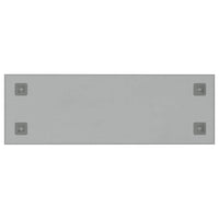 Lavagna Magnetica a Parete Bianca 80x30 cm Vetro Temperato 4008624