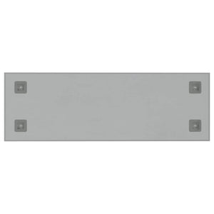 Lavagna Magnetica a Parete Bianca 80x30 cm Vetro Temperato 4008624