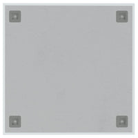 Lavagna Magnetica a Parete Bianca 40x40 cm Vetro Temperato 4008627