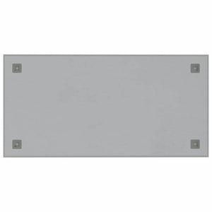Lavagna Magnetica a Parete Bianca 80x40 cm Vetro Temperato 4008628