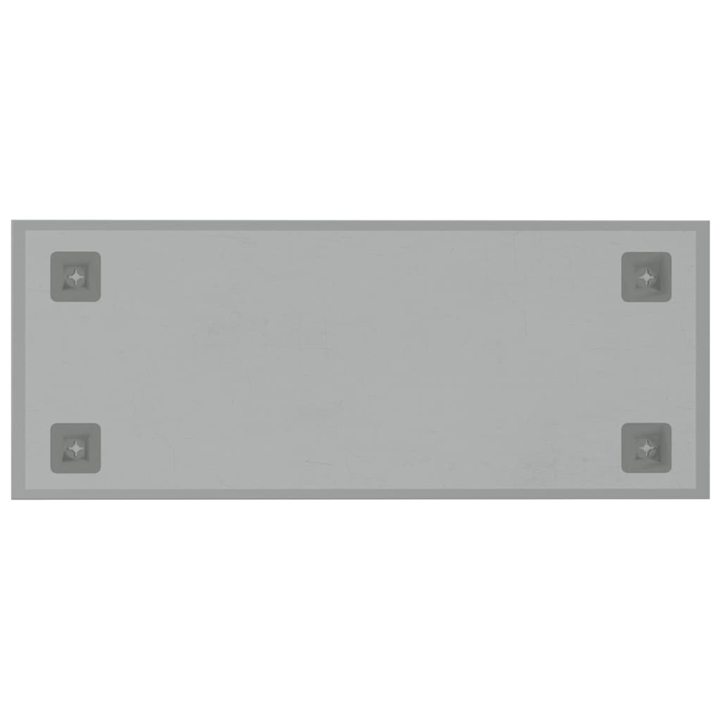 Lavagna Magnetica a Parete Bianca 50x20 cm Vetro Temperato 4008630