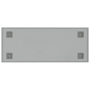 Lavagna Magnetica a Parete Bianca 50x20 cm Vetro Temperato 4008630