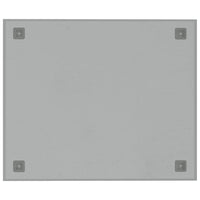 Lavagna Magnetica a Parete Bianca 60x50 cm Vetro Temperato 4008632