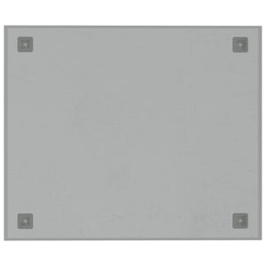 Lavagna Magnetica a Parete Bianca 60x50 cm Vetro Temperato 4008632