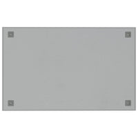Lavagna Magnetica a Parete Bianca 80x50 cm Vetro Temperato 4008633