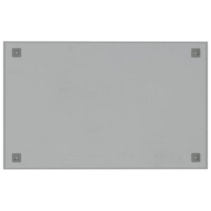 Lavagna Magnetica a Parete Bianca 80x50 cm Vetro Temperato 4008633