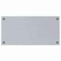 Lavagna Magnetica a Parete Bianca 100x50 cm Vetro Temperato 4008634