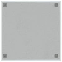 Lavagna Magnetica a Parete Bianca 60x60 cm Vetro Temperato 4008637