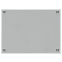 Lavagna Magnetica a Parete Bianca 80x60 cm Vetro Temperato 4008638