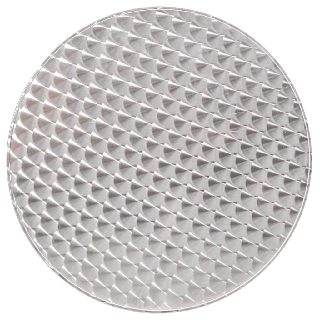 vidaXL Tavolo da Bar per Esterni Regolabile Ø59,5x70/114,5cm Alluminio