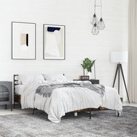 Giroletto Rovere Fumo 140x200 cm in Legno Multistrato Metallo 3280044