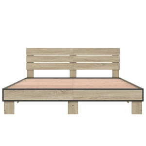 Giroletto Rovere Sonoma 150x200 cm in Legno Multistrato Metallo 3280143